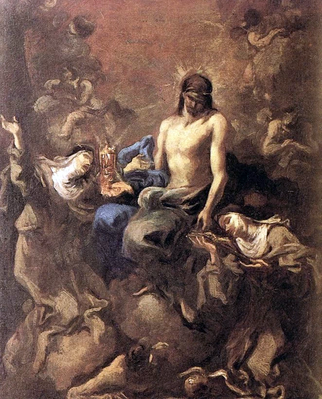 Cristo adorato da due monache - Gallerie dell'Accademia, Venezia
